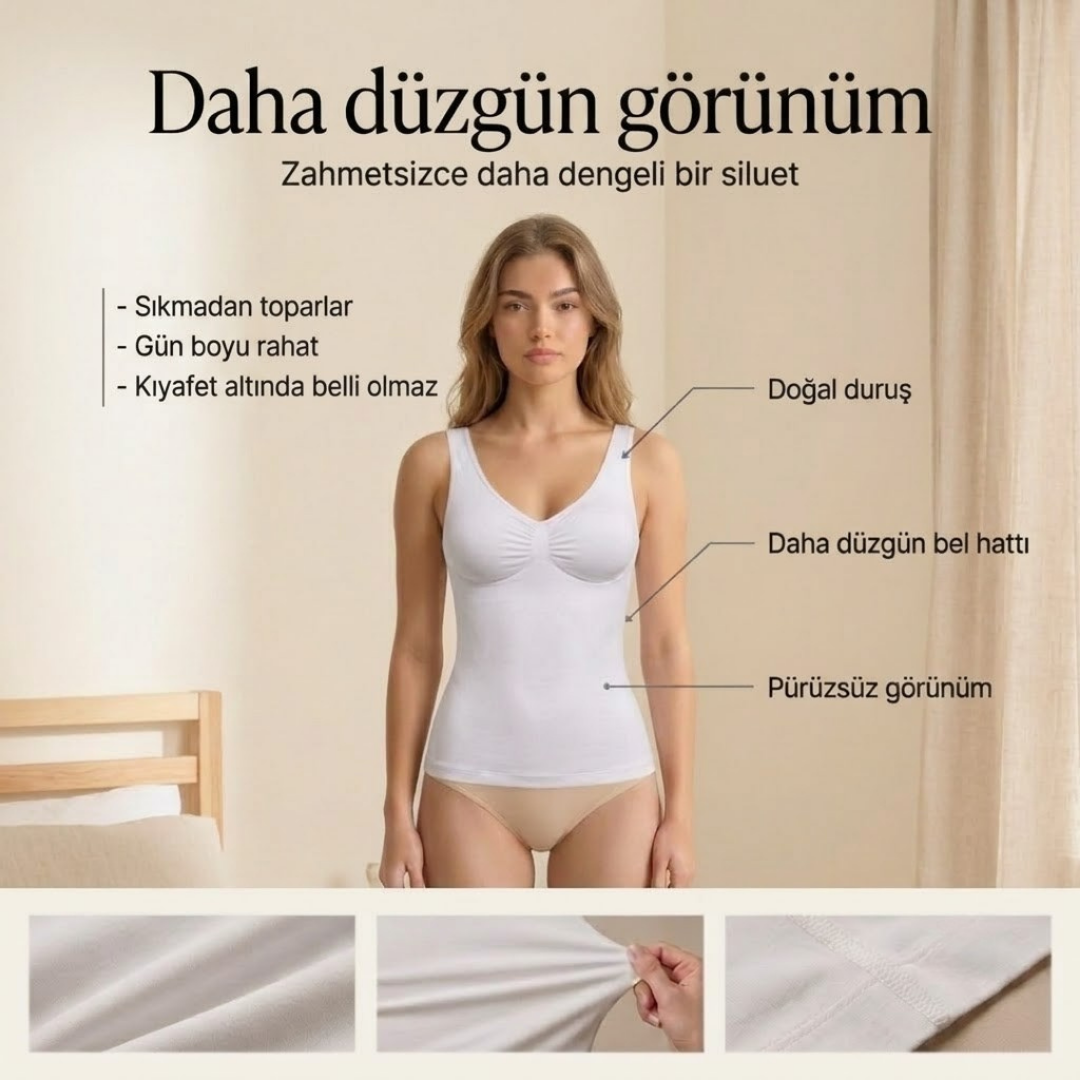 BACRYS® Bambu Toparlayıcı Atlet